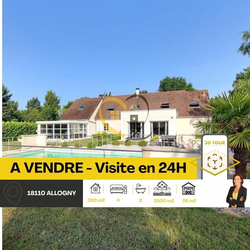 Maison - 300 m² - 11 pièces