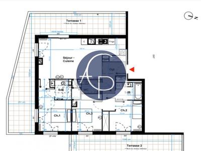 Appartement - 82 m² - 4 pièces