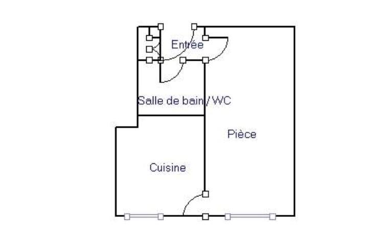 Appartement - 26 m² - 1 pièce
