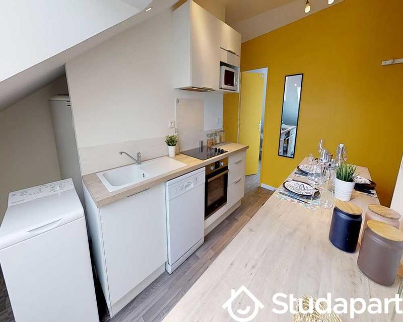 Chambre - 45 m² - 1 pièce