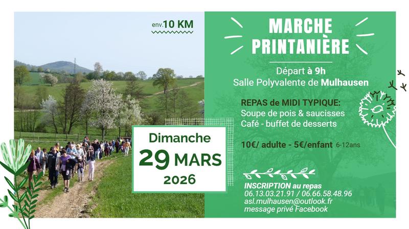 Marche printanière