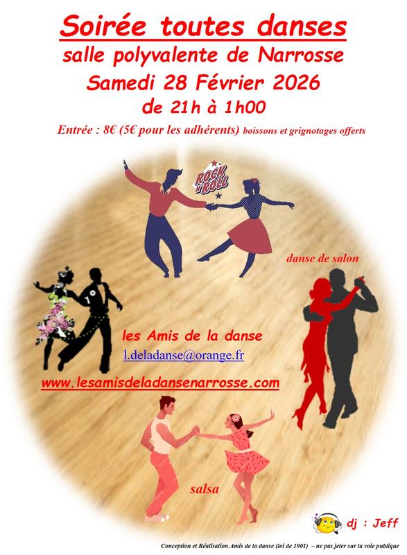 Soirée toutes danses