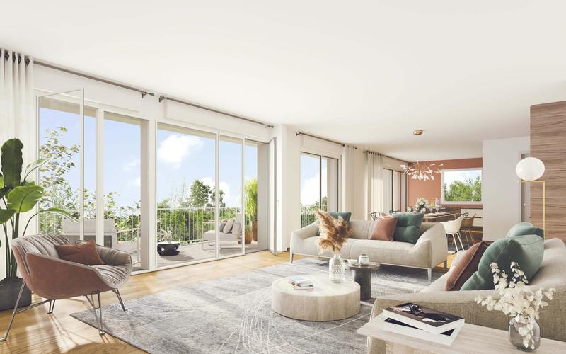 Appartement - 104 m² - 4 pièces