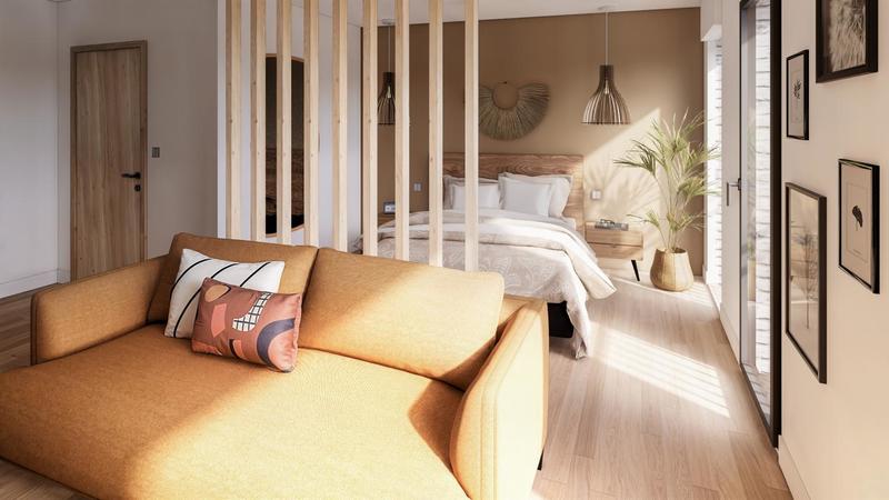 Appartement - 37 m² - 1 pièce