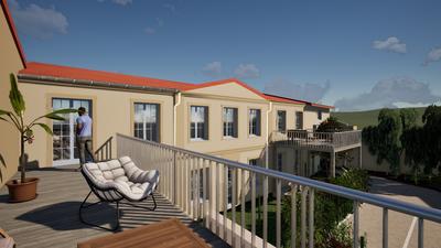 Appartement - 57 m² - 2 pièces