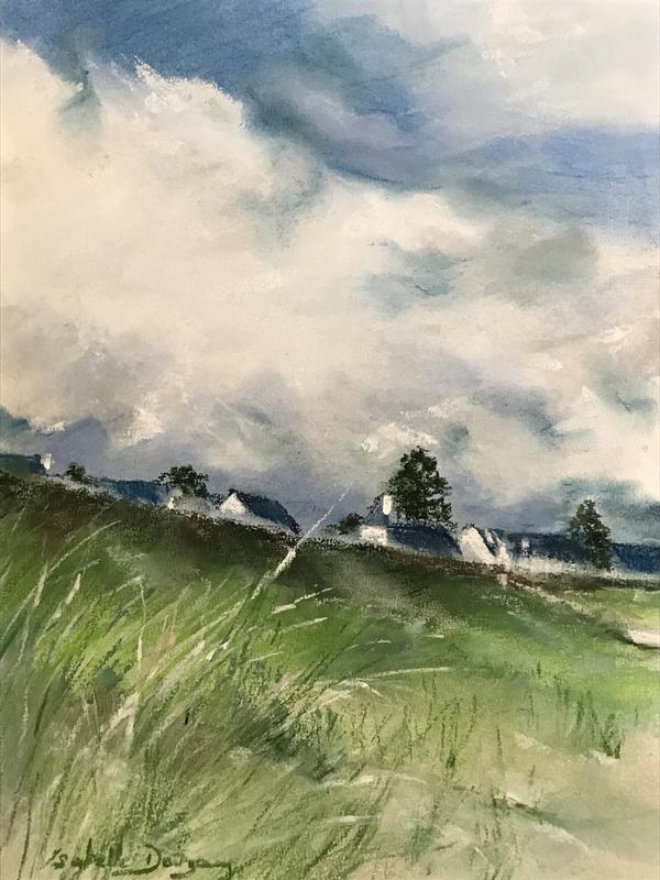 Exposition peintures au pastel sec par Isabelle Douzamy