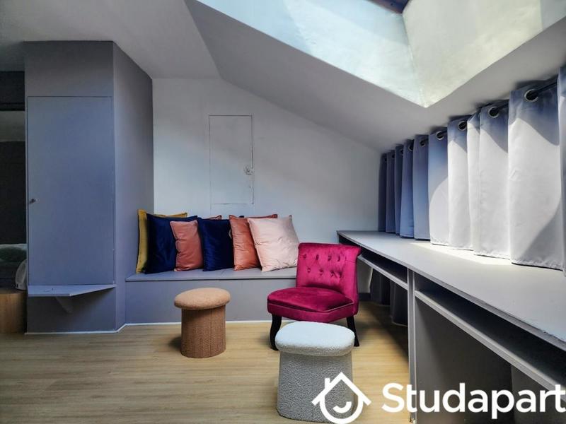 Chambre - 19 m² - 1 pièce