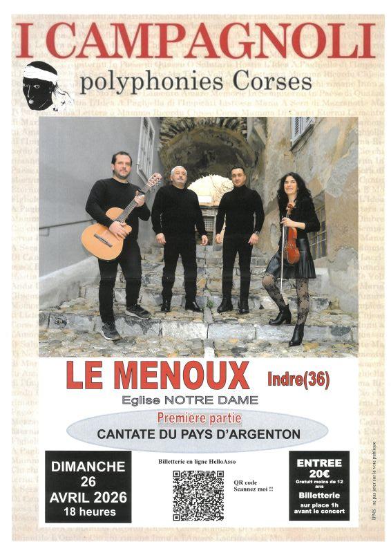Concert I Campagnoli, polyphonies Corses