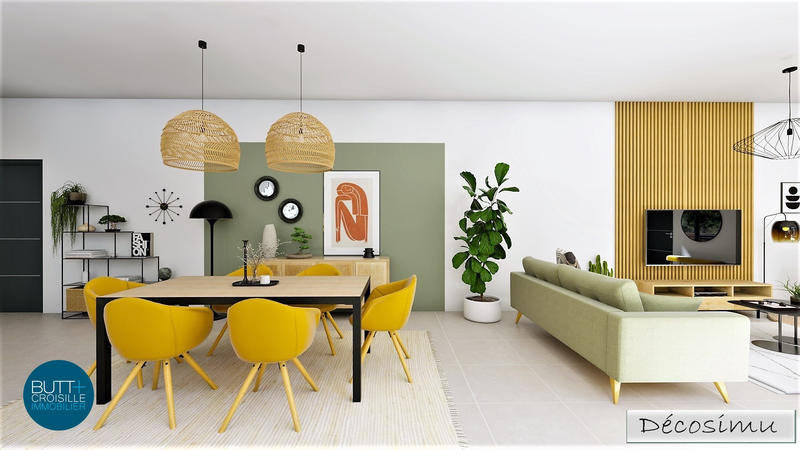 Appartement - 120 m² - 5 pièces