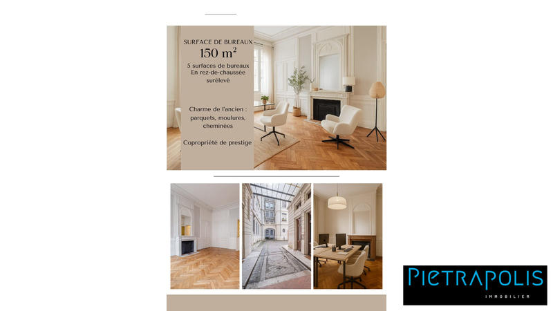 Bureau - 150 m²