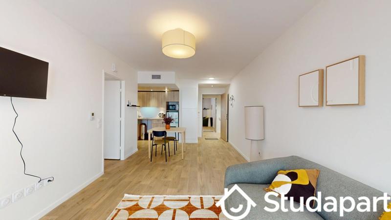 Chambre - 45 m² - 1 pièce