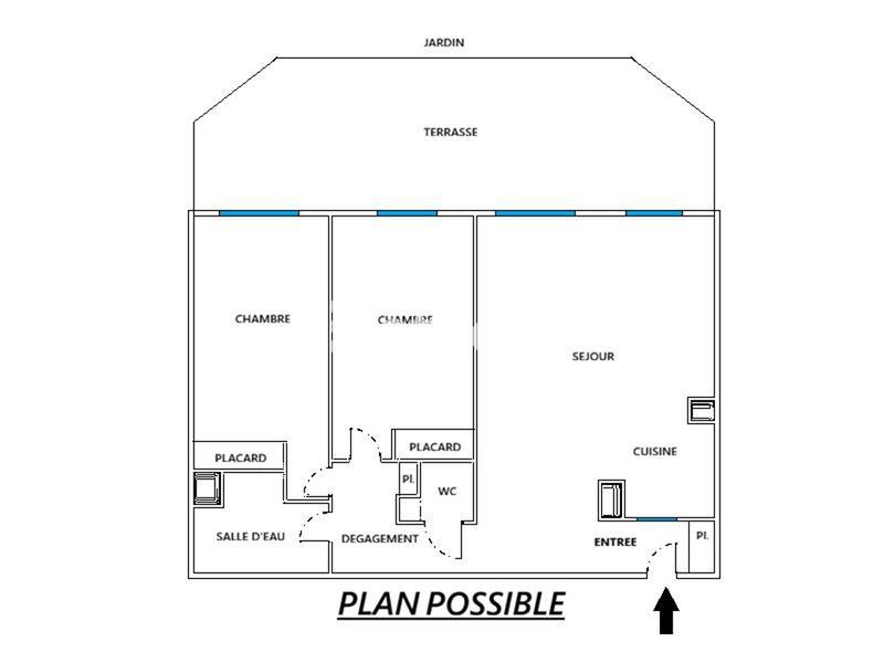 Appartement - 80 m² - 4 pièces