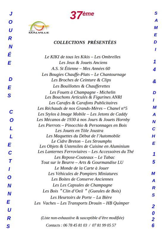 Journée des collectionneurs