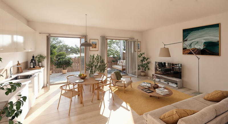 Appartement - 38 à 64 m² - 2 à 3 pièces