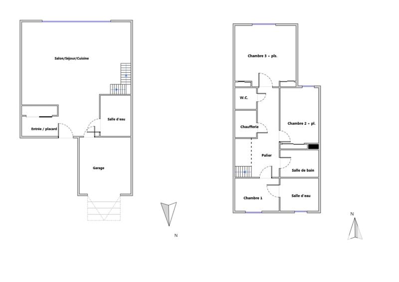Maison - 89 m² - 4 pièces