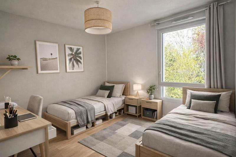 Appartement - 63 m² - 3 pièces