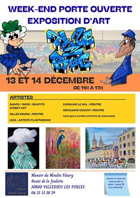 Week-end portes ouvertes et exposition de peintures