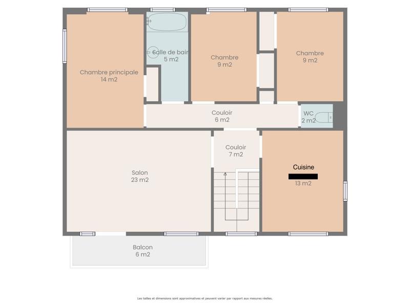 Maison - 93 m² - 4 pièces