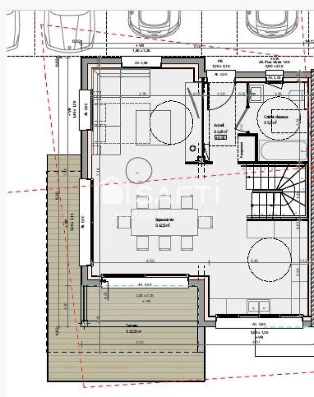 Maison - 120 m² - 6 pièces