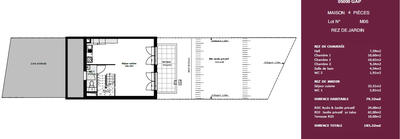 Maison - 79 m² - 4 pièces