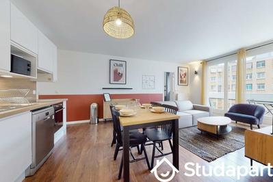 Chambre - 9 m² - 1 pièce