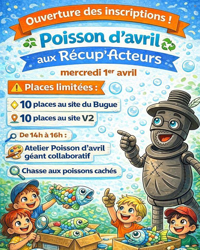 Poisson d'avril aux Récup'acteurs