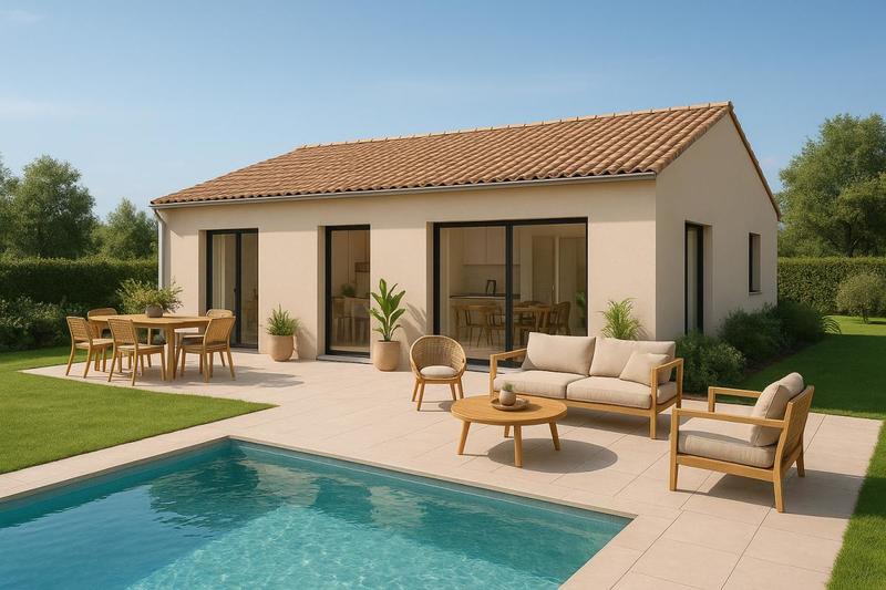 Maison - 80 m² - 4 pièces