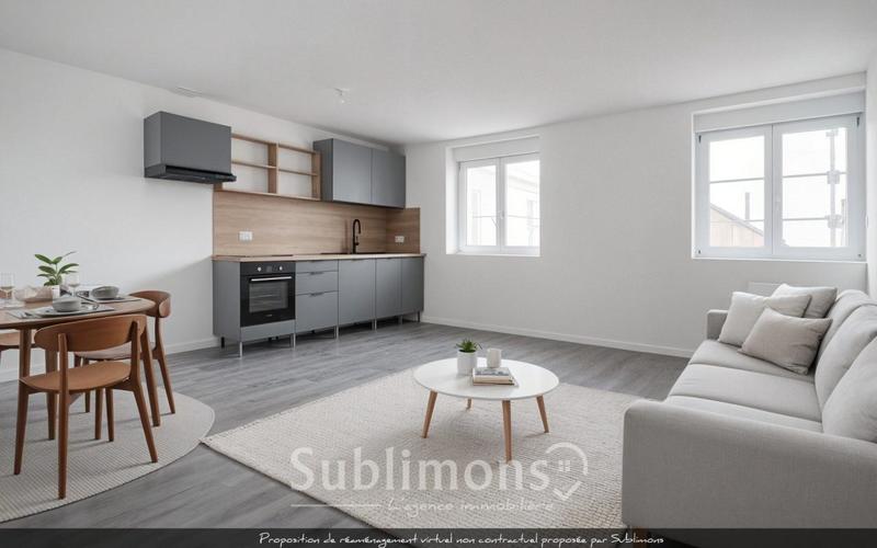 Appartement - 59 m² - 3 pièces