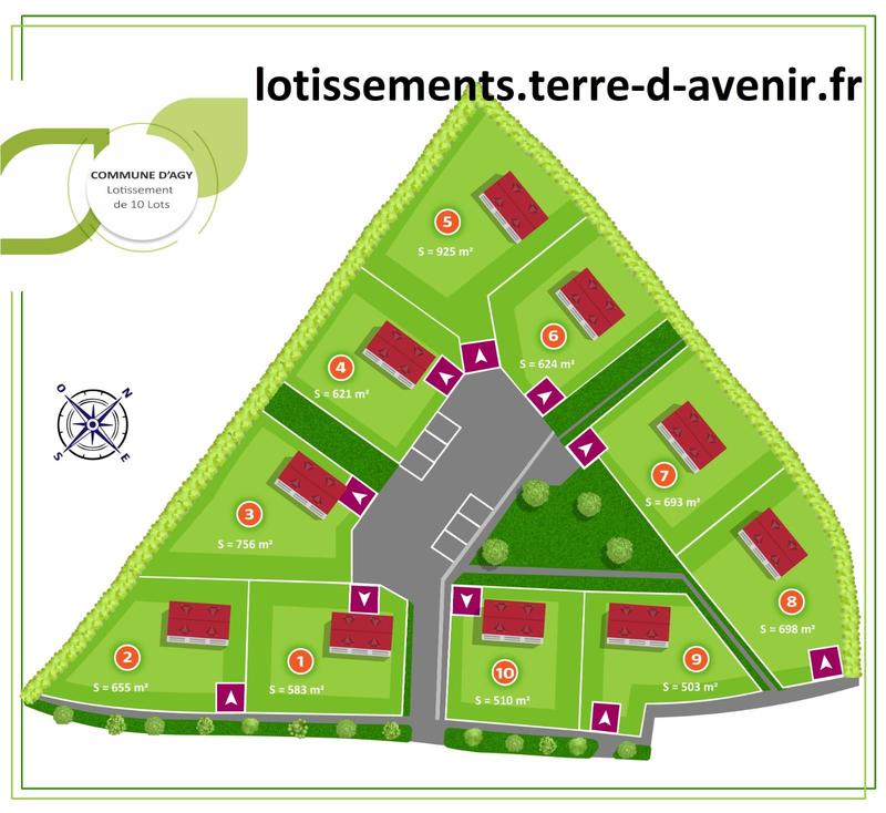 Terrain - 503 m²