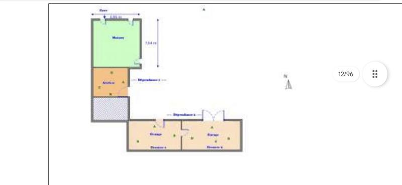 Maison de campagne - 48 m² - 2 pièces