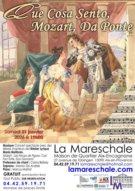 Musique - Che Cosa Sento, Mozart, Da Ponte