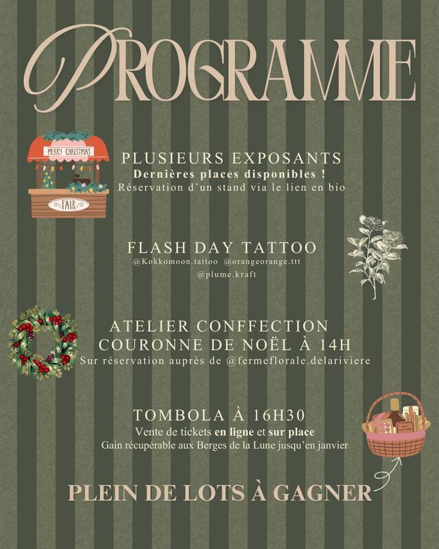 Brocante de noël en soutien à une association de protection animale