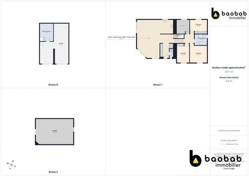 Maison - 120 m² - 5 pièces