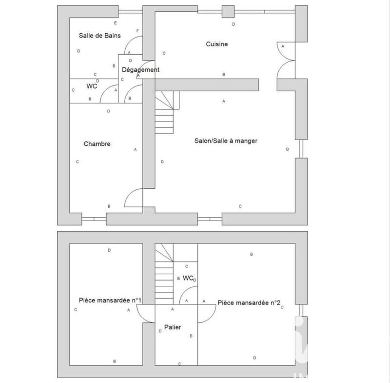 Maison de village - 81 m² - 4 pièces