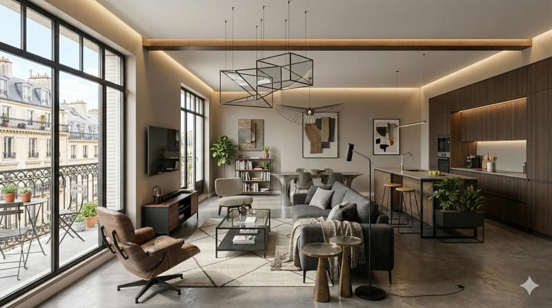 Appartement - 52 m² - 2 pièces