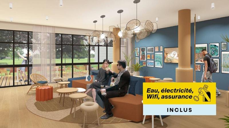 Studio - 21 m² - 1 pièce