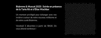 Soirée : bisàmme et Muscat 2023