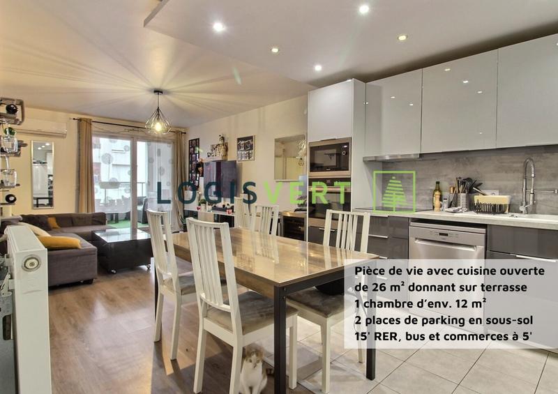 Appartement - 46 m² - 2 pièces