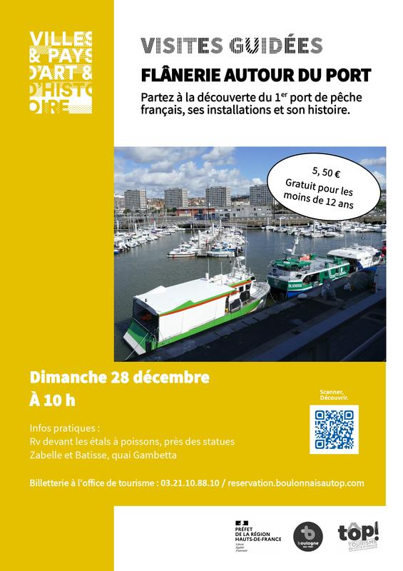 Visite-guidée : « Flânerie autour du port »