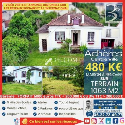 Terrain - 1 063 m²