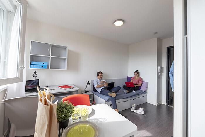 Studio - 18 m² - 1 pièce