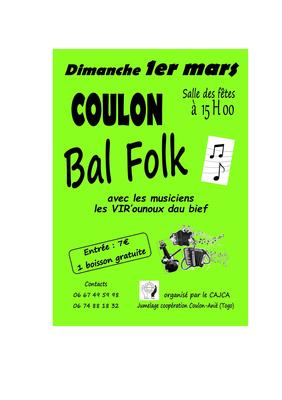 Bal folk organisé par le Cajca (jumelage avec le Togo)