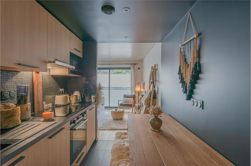 Studio - 30 m² - 1 pièce