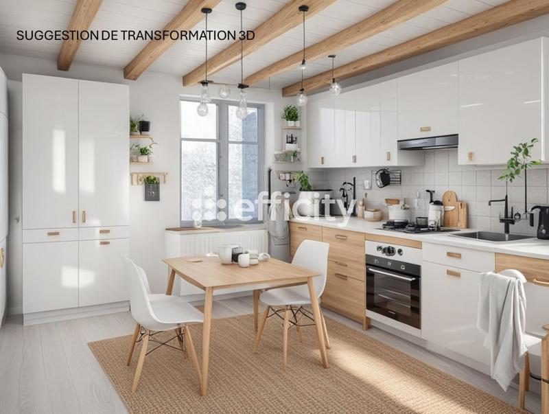 Maison - 57 m² - 3 pièces