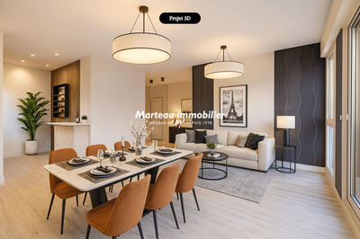 Appartement - 57 m² - 2 pièces