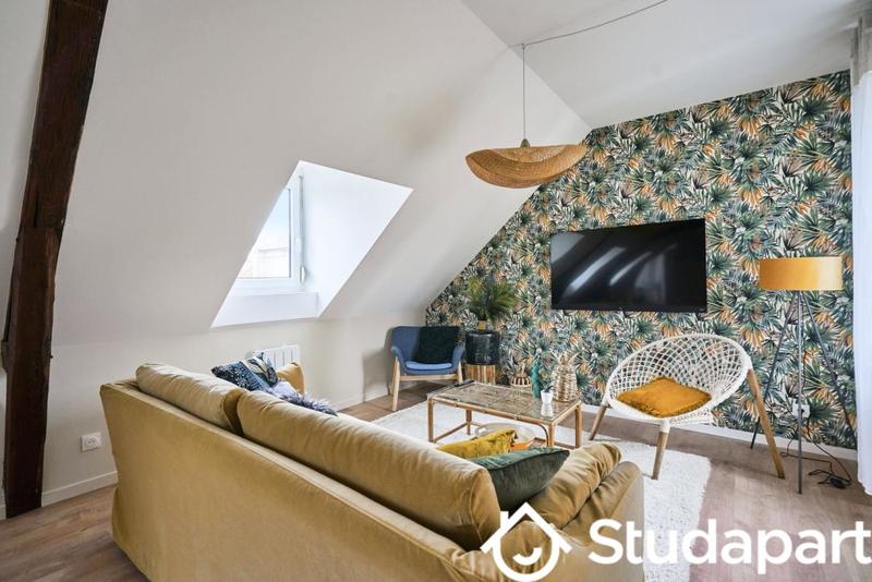 Chambre - 12 m² - 1 pièce