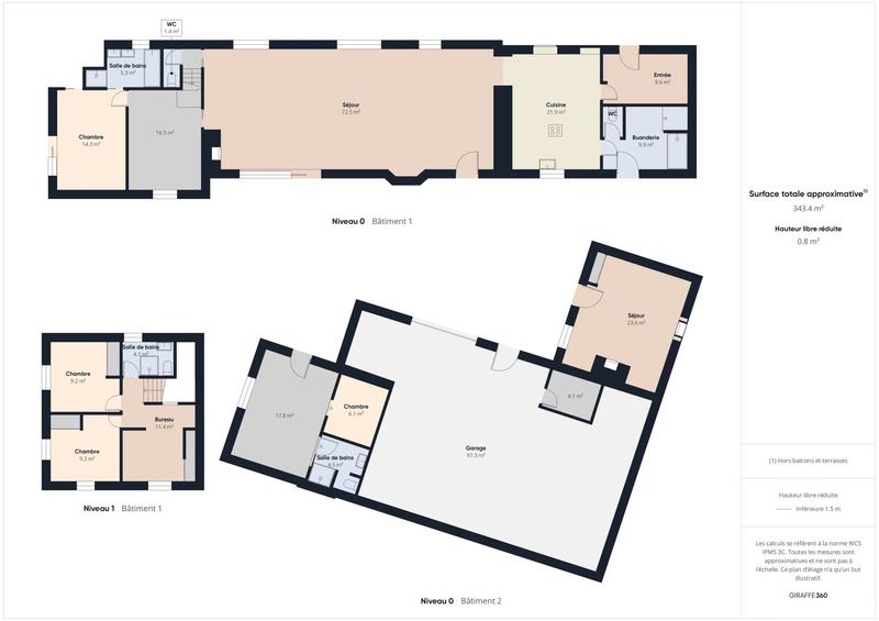 Maison - 188 m² - 8 pièces