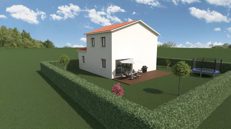 Maison - 90 m² - 5 pièces