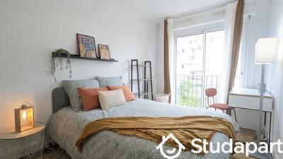 Chambre - 12 m² - 1 pièce