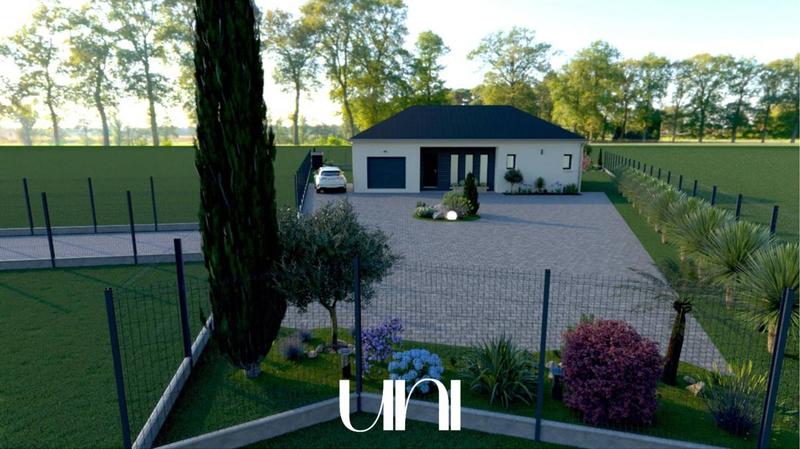 Terrain constructible - 1 252 m²